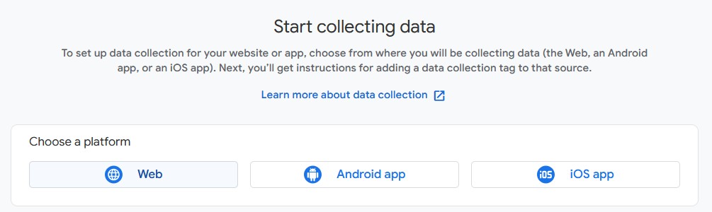 Google Analytics - Data Collection